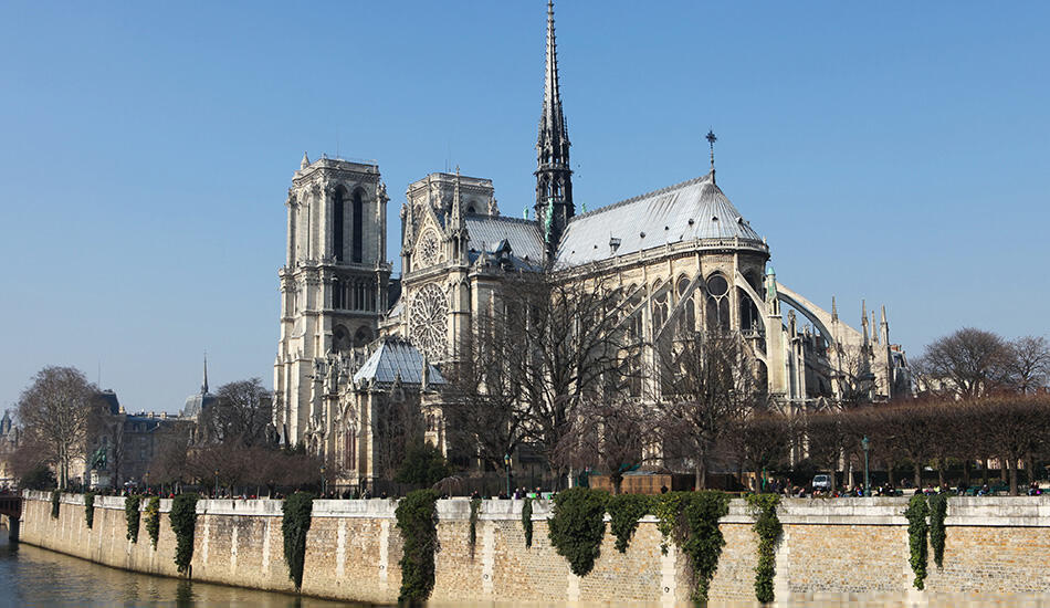 Notre Dame from the outside